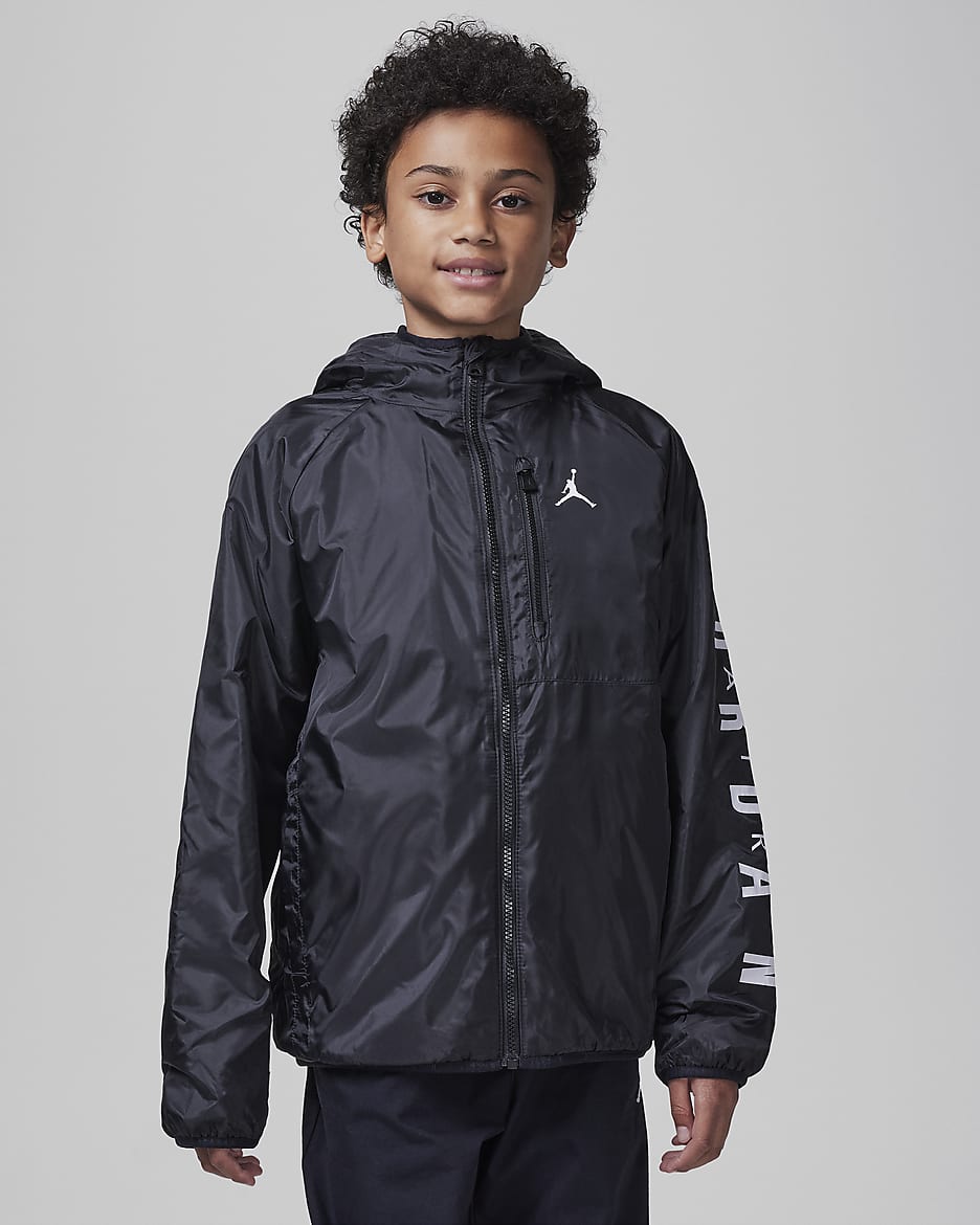 Jordan Big Kids Lightweight Fleece Lined Jacket